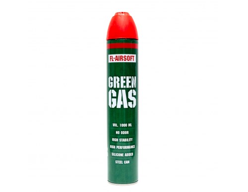 ГАЗ Green gas (Силикон +) FL-AIRSOFT 1000 мл - фото 10384