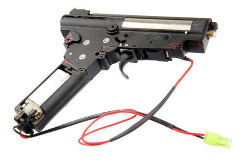 Гирбокс в сборе CYMA усиленный AK CM02B проводка назад 2675