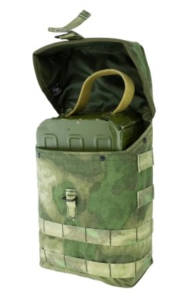 Подсумок ПКМ 1 molle с бесшум застёж A-Tacs FG ССО 3116 - фото 12647