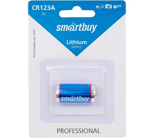 Батарейка CR123A Lithium 3V SMARTBAY 3187 - фото 12728