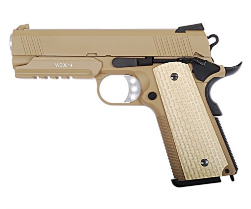 Пистолет пневм. WE COLT М1911А1 Desert Warrior 4.3 E011-TAN 3981 - фото 14374
