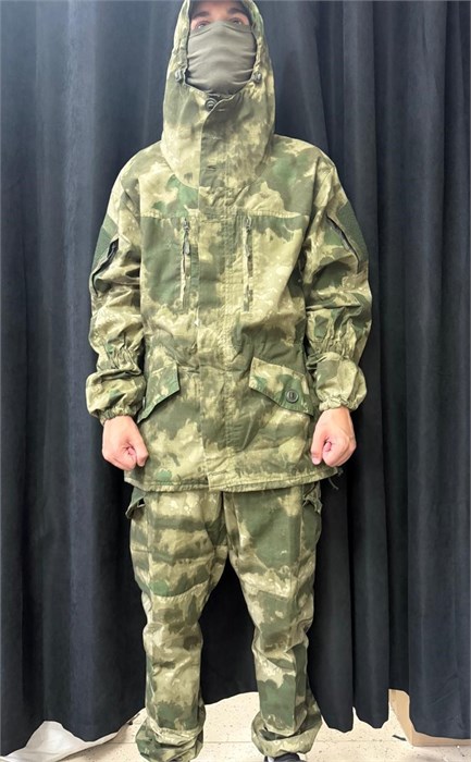 Костюм, зеленый р.50 (ГОРКА-5 облегченная МОХ р.50/4) БАРС 4108 - фото 15369