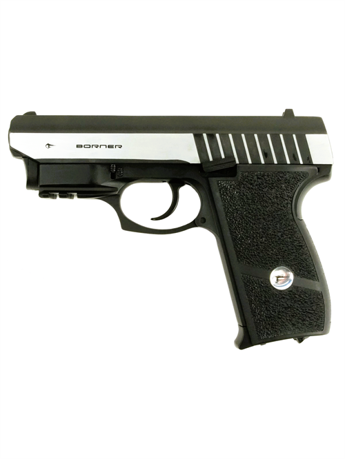 Пистолет пневм. BORNER Panther 801 (blowback), кал. 4,5 мм 4988