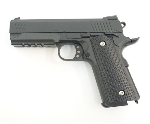 Пистолет спринг Colt 1911 PD Rail Galaxy G.25 - фото 8408