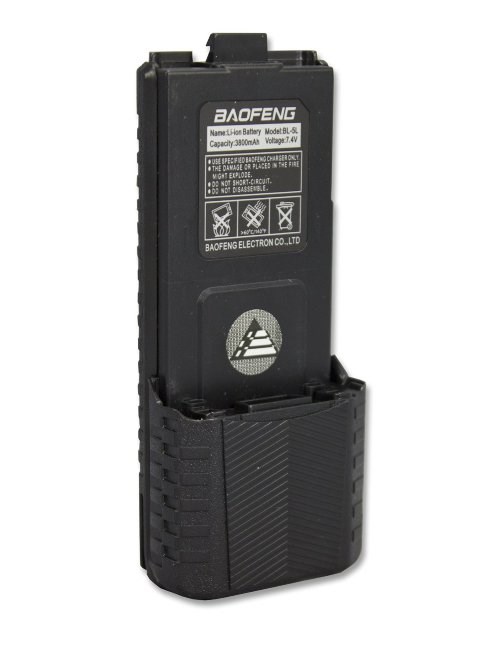 Аккумулятор для Baofeng UV-5R повышенной емкости 3800 mАч - фото 8726