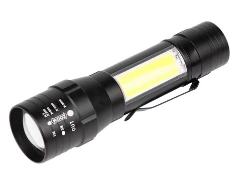 Аккумуляторный фонарик Police BL-T6-19 COB + USB - фото 8956