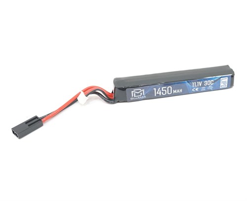 Аккум BlueMAX 11.1V Lipo 1450mAh 30C stick 22x16.5x115mm - фото 9000