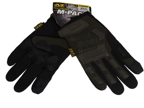 Перчатки реплика Mechanix M-PACT Glove Black (L) - фото 9916