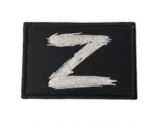 Шеврон Z 5*8 вышивка черный