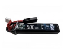Аккумулятор BlueMAX 7.4V Lipo 600mAh AEP (для электропистолетов)