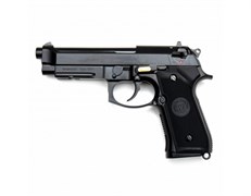 Пистолет пневм. WE BERETTA M9A1 черный, металл, рельса 2477