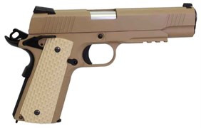 Пистолет пневм. WE COLT М1911А1 Kimber with Rail Tan WE-E010-Tan 2550