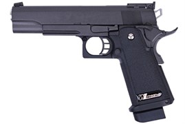 Пистолет пневм. WE COLT M1911 Hi-Capa 5.1., металл, увел шахта маг