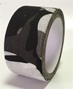ЛЕНТА КЛЕЙКАЯ 50мм Black-White Camo