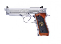 Пистолет пневм. WE BERETTA M92F Samurai Edge, BioHazard хром 2815