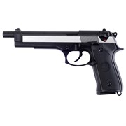 Пистолет WE BERETTA M92F, СО2, металл, 2 tone, black grip 3251