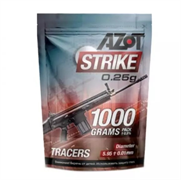 Шарики трассирующие Azot Strike 0,25 ЗЕЛЕНЫЕ, 1кг 3465