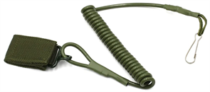 Шнур страховочный спиральный Тренчик Olive 4088