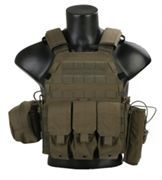 Жилет тактический LBT6094A style Plate Carrier w 3 pouches/RG500D EmersonGear 2519