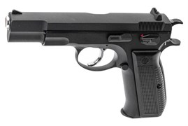 Пистолет пневм. KJW CZ75 Black GBB, черный, металл KP-09 4436