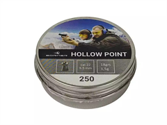 Пуля пневм. Borner "Hollow Point",  5,5 (250 шт.) 1,5 гр 4462