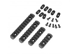 Набор планок RIS для M-LOK, 4 шт Double Bell (HM0402) Black 4753
