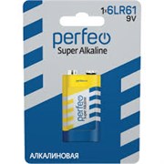 Батарейка 6LR61 Super Alkaline 9V PERFEO 4694