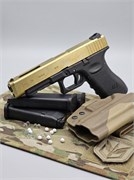 Пистолет пневм. WE GLOCK-34 gen3, Titanium Version 1434