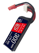 Аккумулятор BlueMAX 7.4V Lipo 300mAh 20C stick (7х19х48) 5010