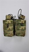 Подсумок штурмовой сдвоенный на 4 (FG) Атакс ФГ