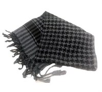 АРАФАТКА Tactical Shemagh хлопок, серый, черный