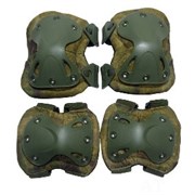 Наколенники + налокотники X-SWAT (A-Tacs FG) с замком