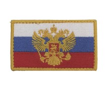 Шеврон Флаг Россия Герб 5,5*9