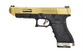 Пистолет пневм. WE GLOCK-34 G-Force металл, Titanium Version 1953