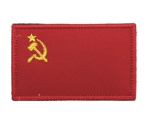 Шеврон Флаг СССР простой 5*8
