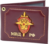 Обложка на Удостоверение МВД+значок