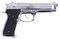 Пистолет пневм. WE BERETTA M92F, хромированный, металл 2408