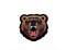 Шеврон Медведь оскал - фото 11598