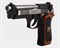 Пистолет пневм. WE BERETTA M92F Samurai Edge, 2 TONE, металл 2816