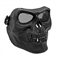 МАСКА на все лицо Skeleton V2 с сетчатыми очками Black - фото 12730