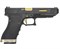 Пистолет WE GLOCK-34 G-Force чер рамка/ слайд, позол ствол 3247