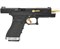 Пистолет WE GLOCK-34 G-Force чер рамка/ слайд, позол ствол 3247