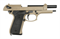 Питстолет пневм. WE BERETTA M9A1 tan, металл, рельса 3306