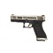 Пистолет WE GLOCK-17 G-Force металл, черная рамка, хром слайд и ствол 4092 - фото 14725