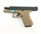 Пистолет пневм. WE GLOCK-19 gen3, металл слайд TAN 4712