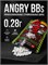 Шары ANGRY BBs*0,28 белые, 1кг 13