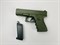 Пистолет спринг Glock17 OLIVE Galaxy G.15G - фото 6696