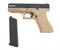Пистолет пневм. KJW GLOCK G17 GBB GAS TAN 1364