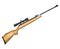 Винтовка Crosman Optimus R8-C01K77X (дерево, прицел 4x32), кал. 4,5мм - фото 7814